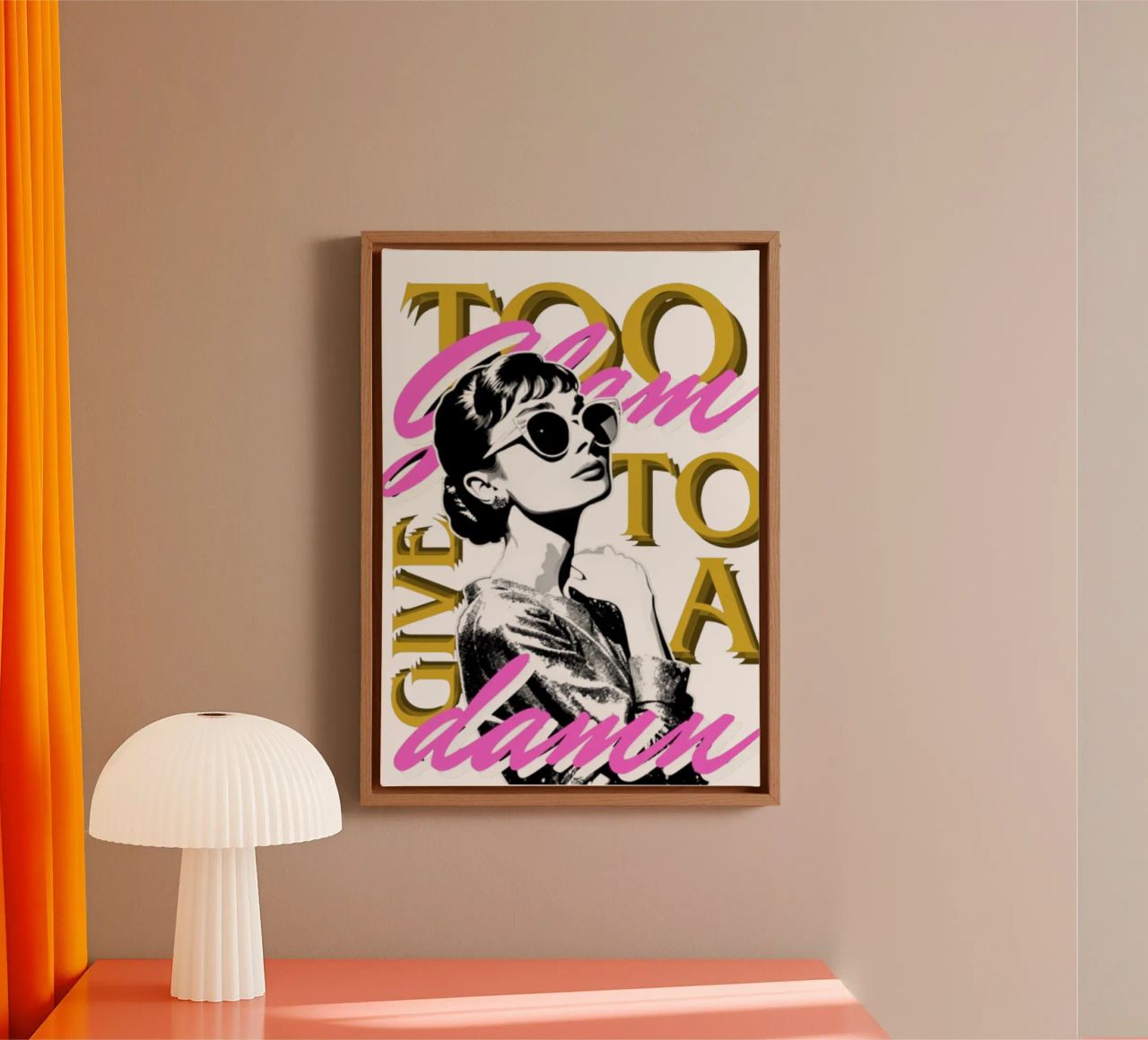 Glamour Leinwand von Eni Brandon