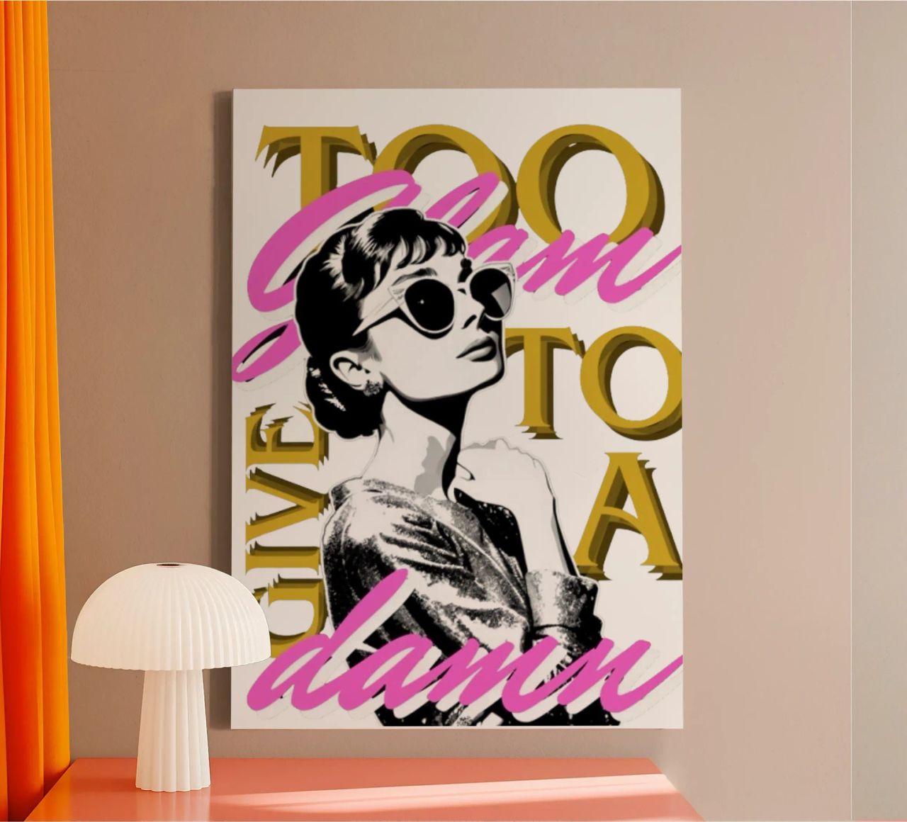Glamour Leinwand von Eni Brandon