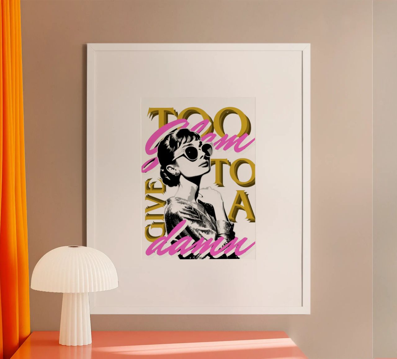 Glamour Poster von Eni Brandon