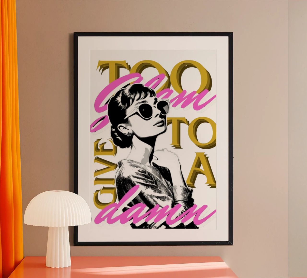 Glamour Poster von Eni Brandon