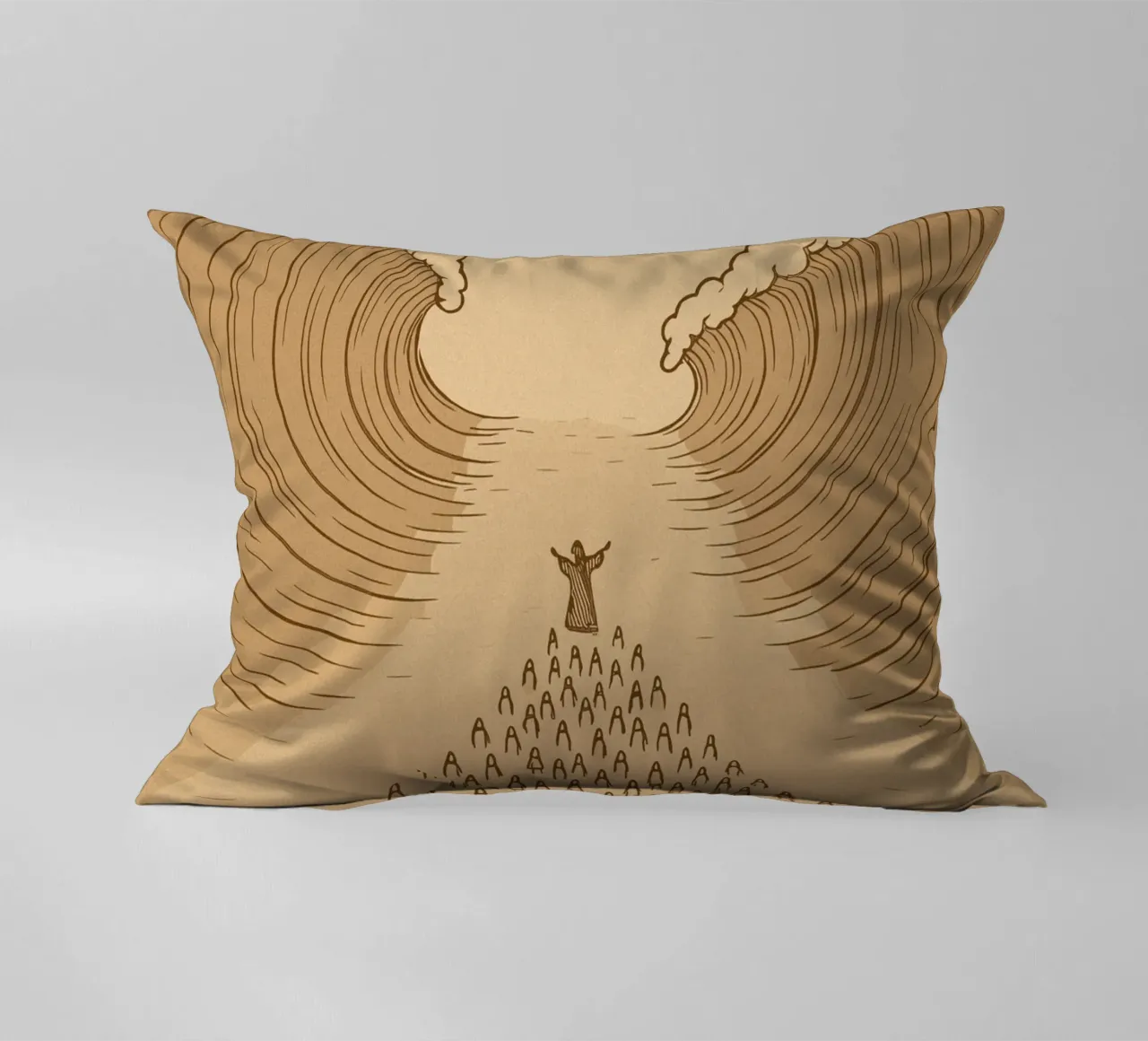sea parting cuscino da ramosashop