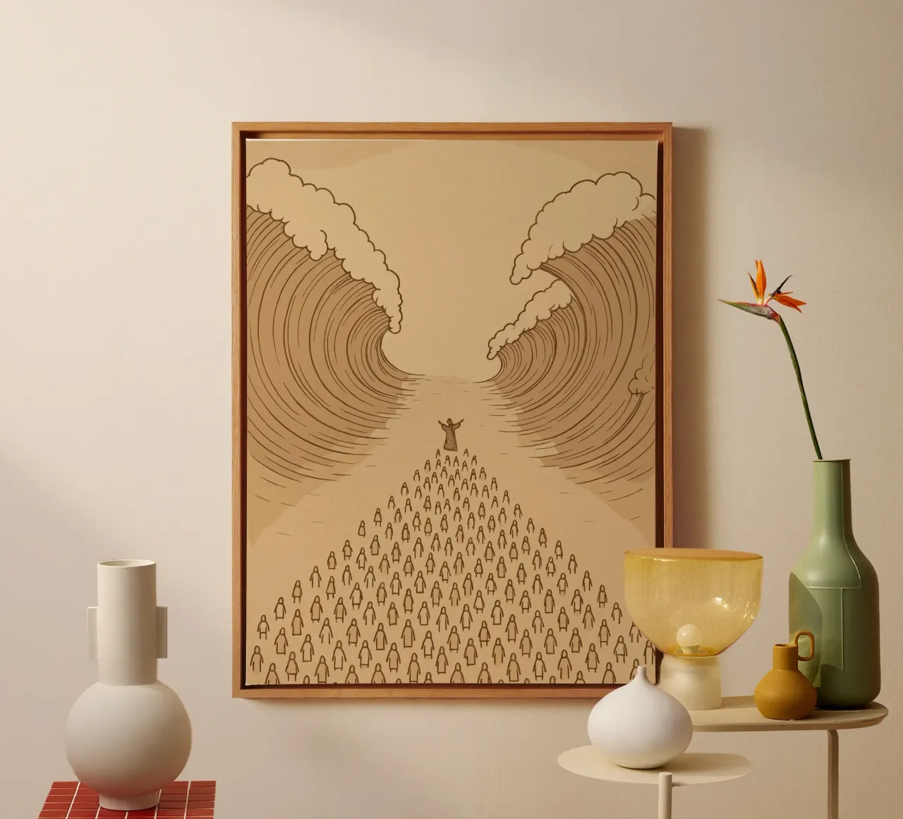 sea parting tela da ramosashop