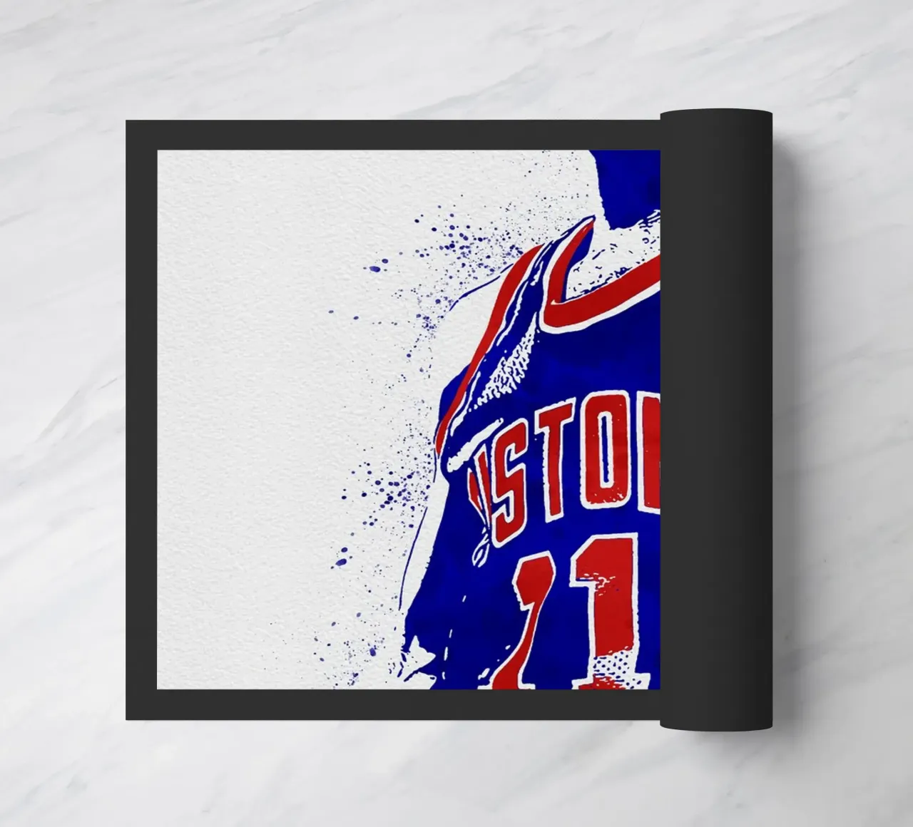 Isiah Thomas Detroit Pistons zerbino da tenten