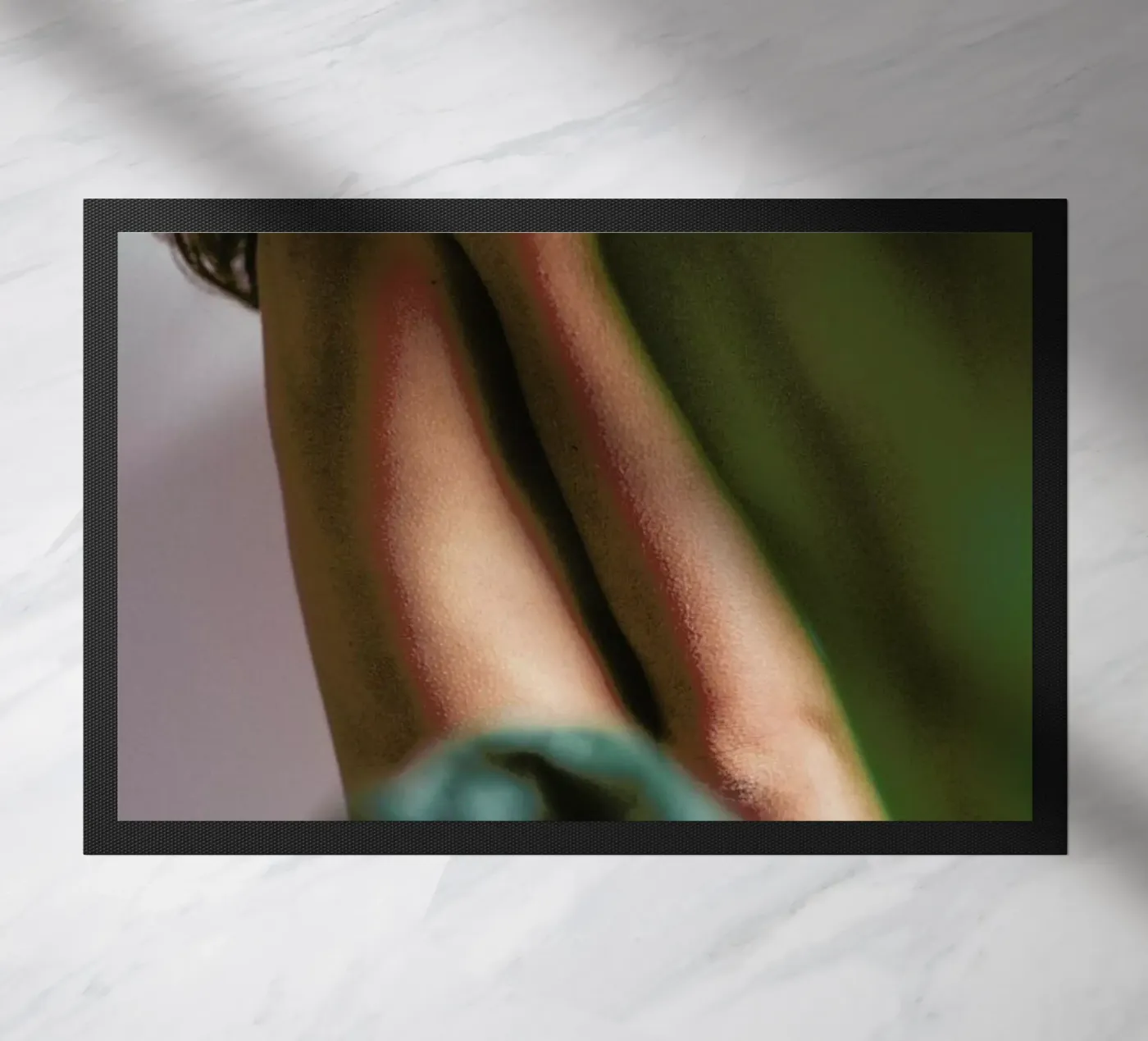 Ficus Lyrata 2 doormat by Chris Abatzis