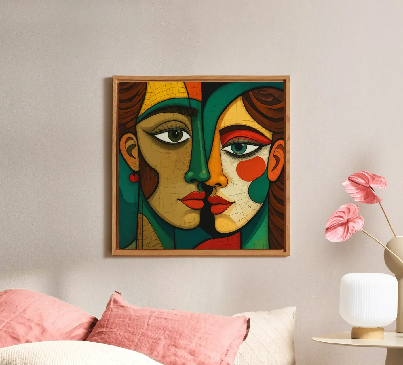 Volti astratti pannello forex da Mohs