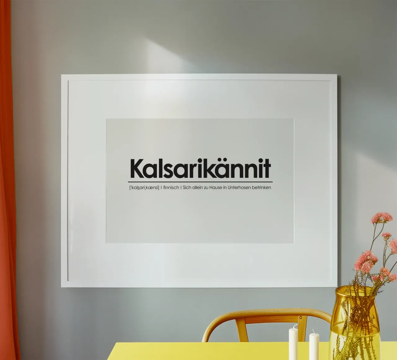 se saouler en sous-vêtements poster de Kavanga