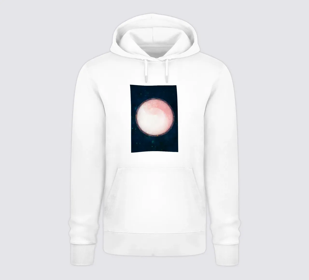 Light Space Cosmic Vibes felpa con cappuccio da lovely lines