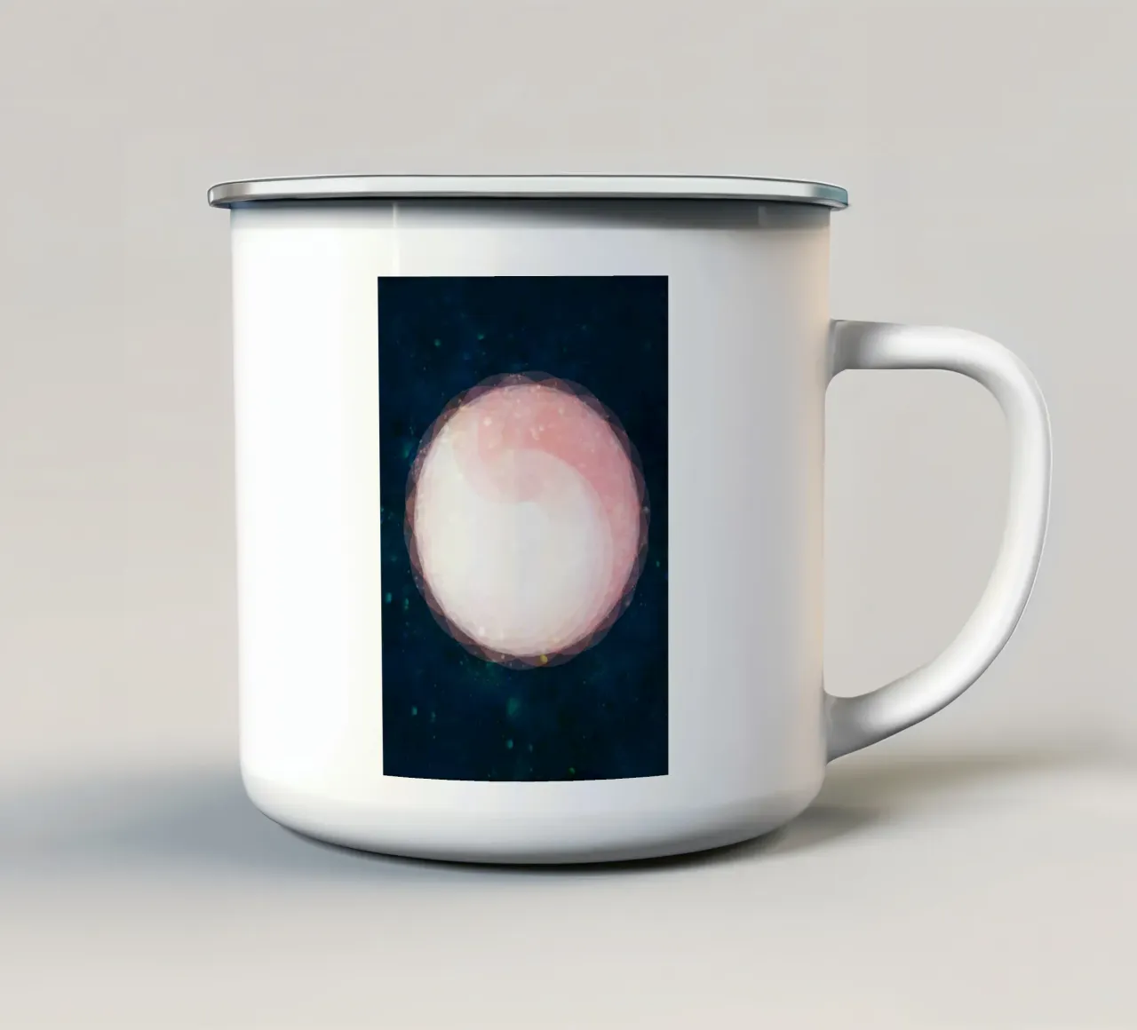 Light Space Cosmic Vibes tazza in smalto da lovely lines