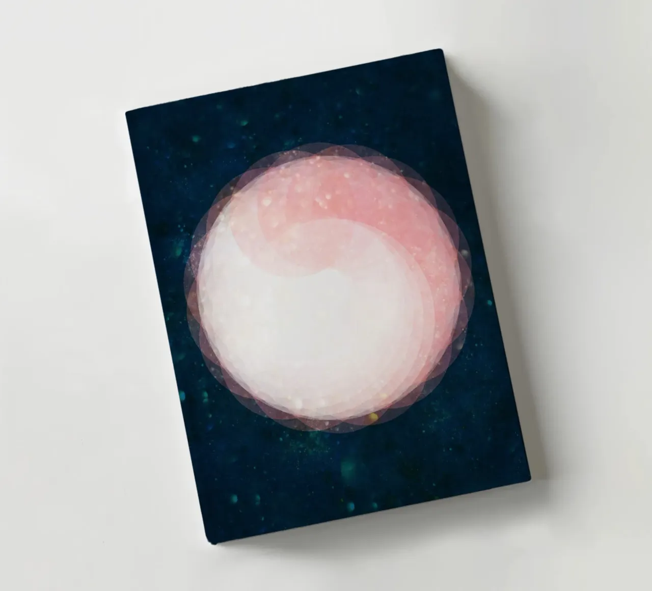 Light Space Cosmic Vibes notebook by lovely lines