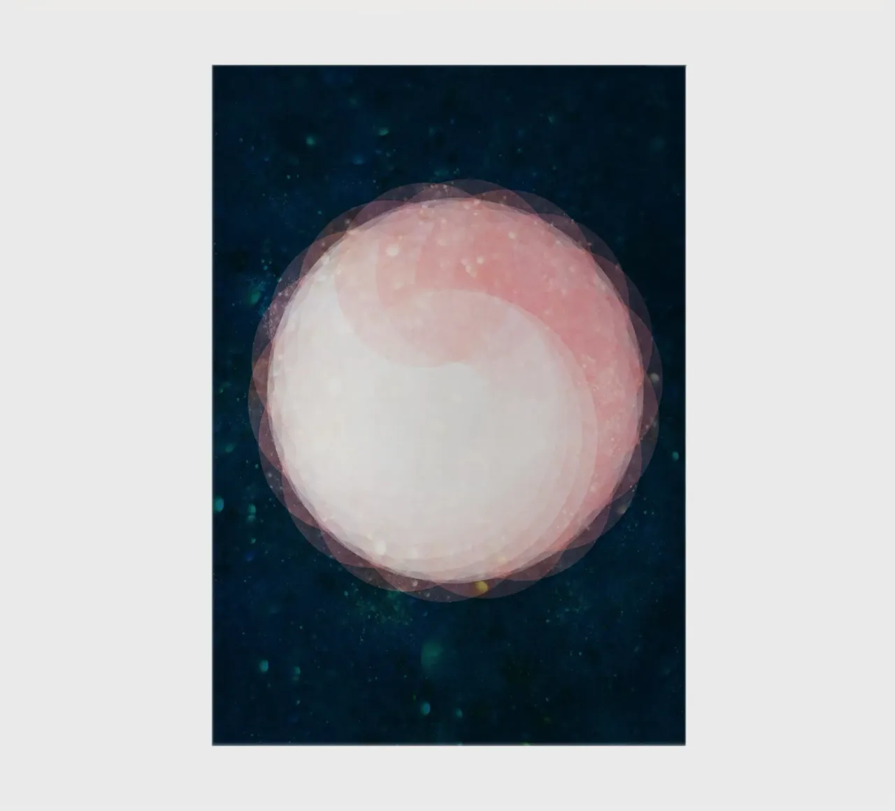 Light Space Cosmic Vibes notebook by lovely lines