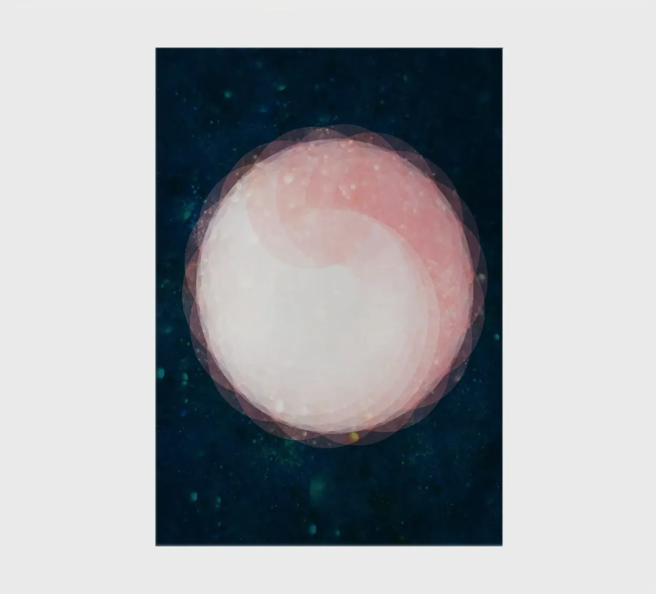 Light Space Cosmic Vibes notebook by lovely lines