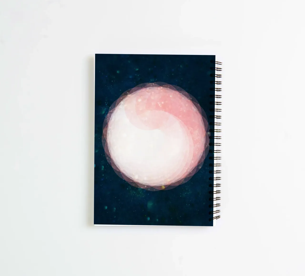 Light Space Cosmic Vibes diario ad anelli da lovely lines