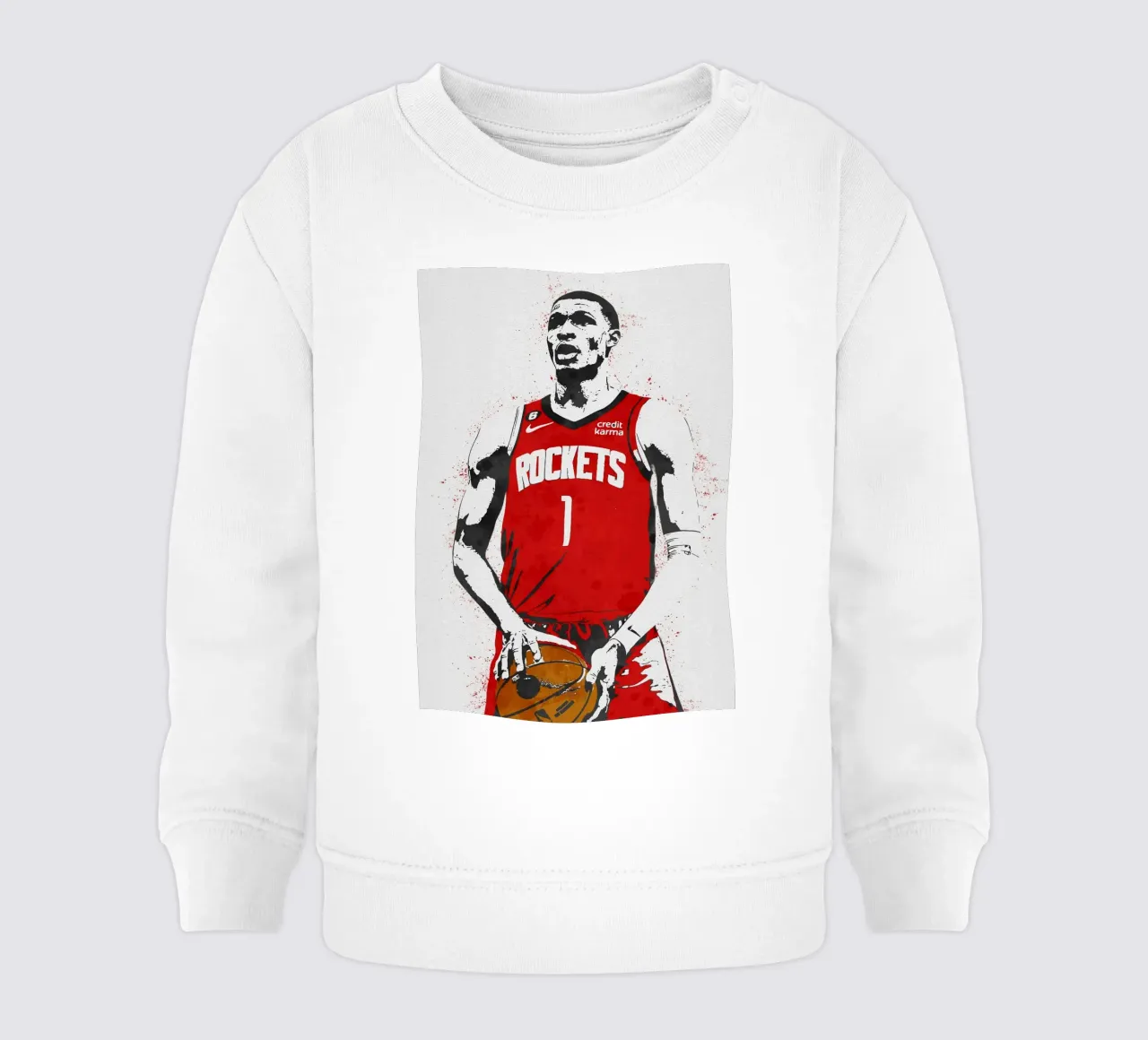 Jabari Smith Jr Houston Rockets felpa neonato da tenten