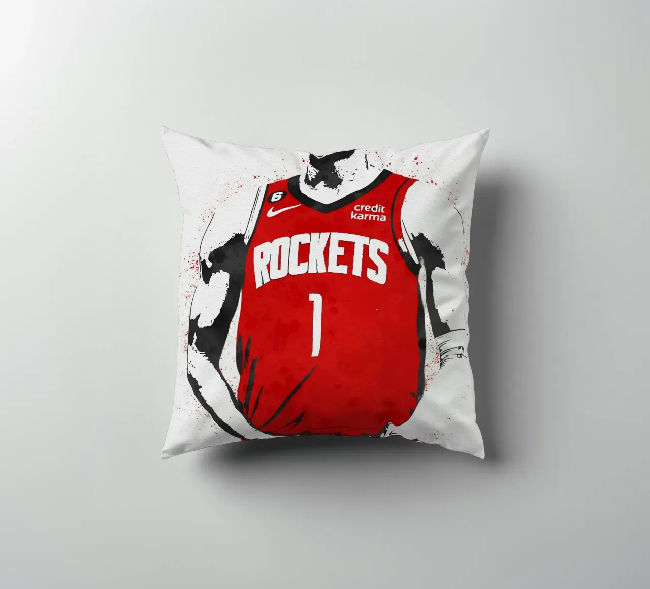Jabari Smith Jr Houston Rockets cuscino da tenten