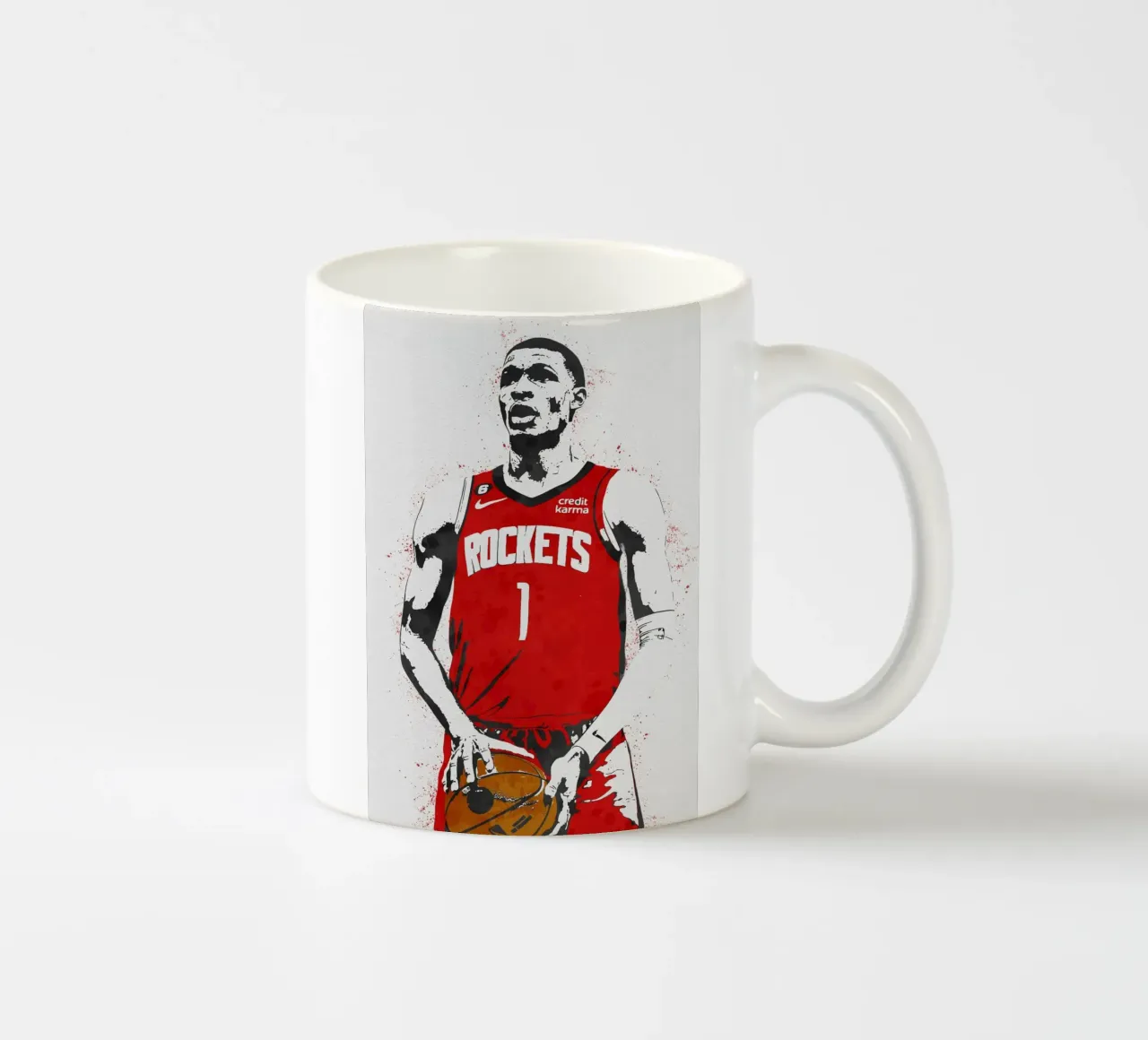 Jabari Smith Jr Houston Rockets tazza in ceramica da tenten