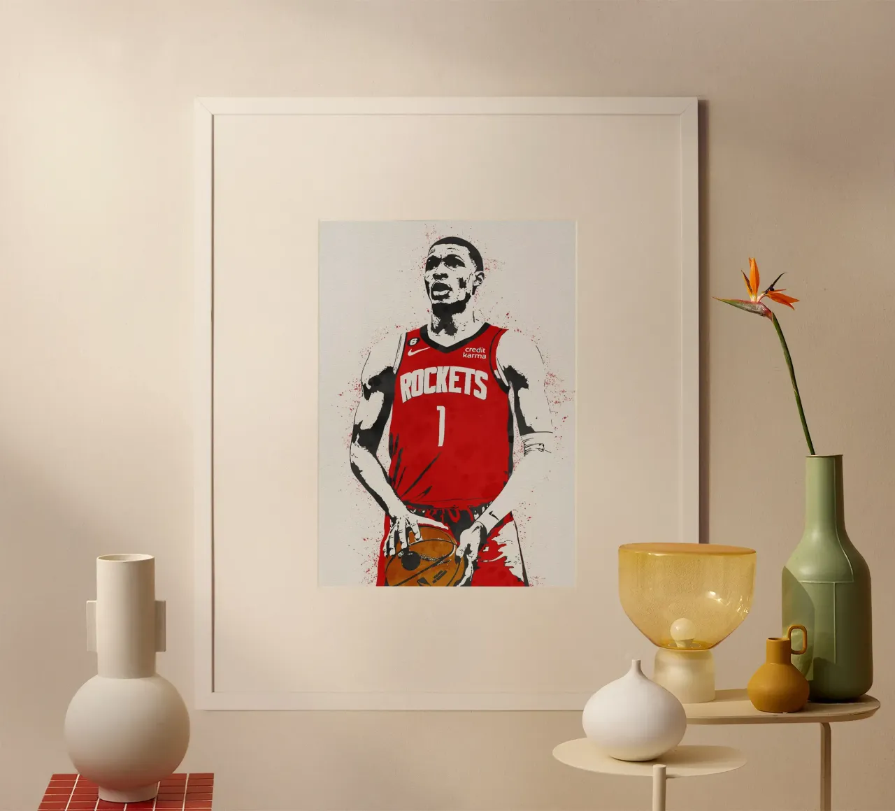 Jabari Smith Jr Houston Rockets carta hahnemühle da tenten
