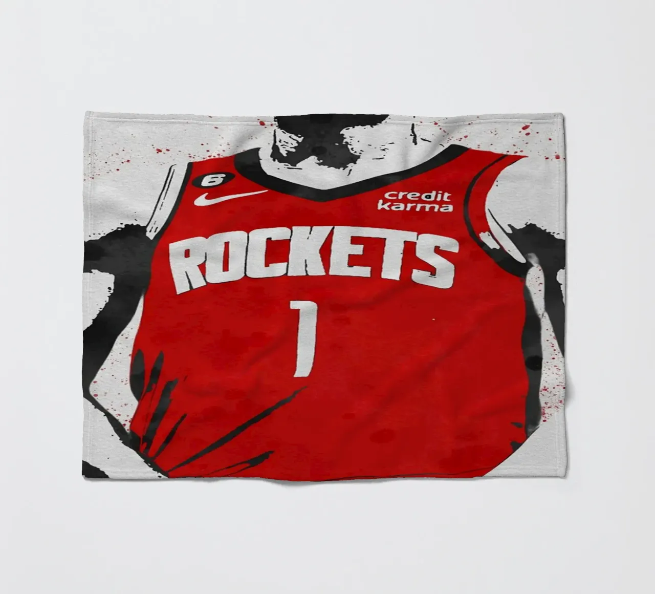 Jabari Smith Jr Houston Rockets coperta in pile da tenten