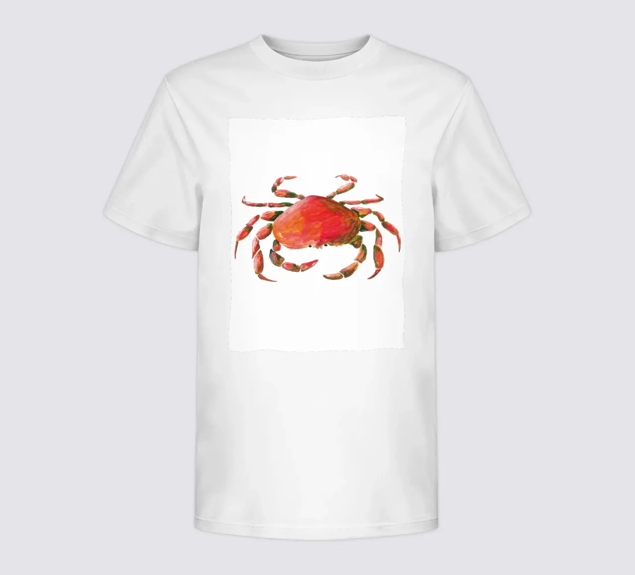 Crab t-shirt bambini da Femke Zwaan