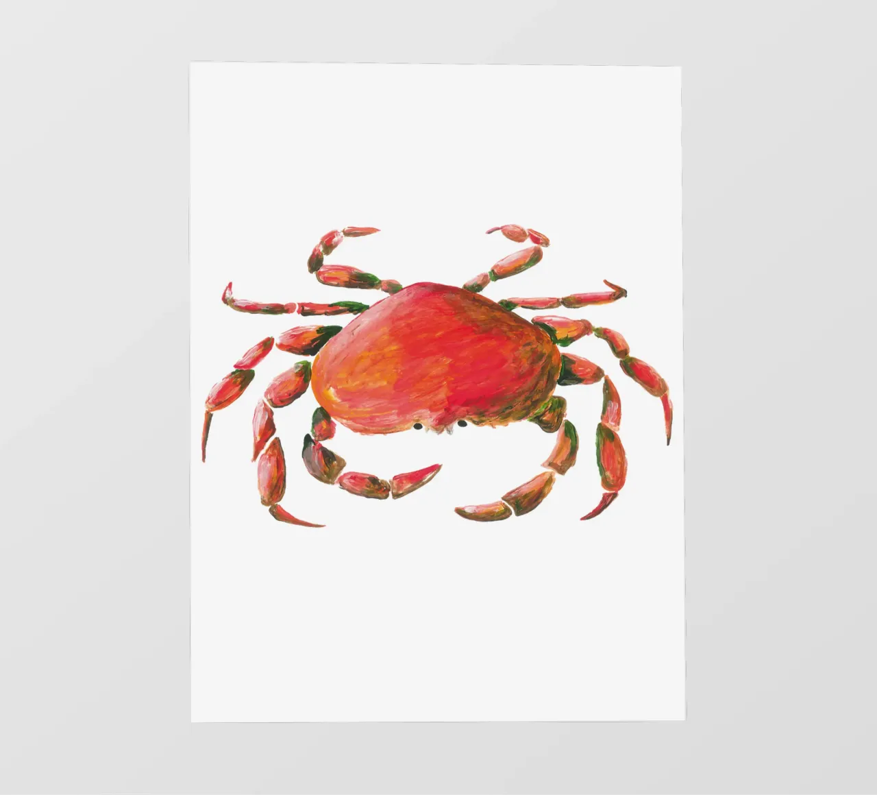 Crab pellicola backlit da Femke Zwaan