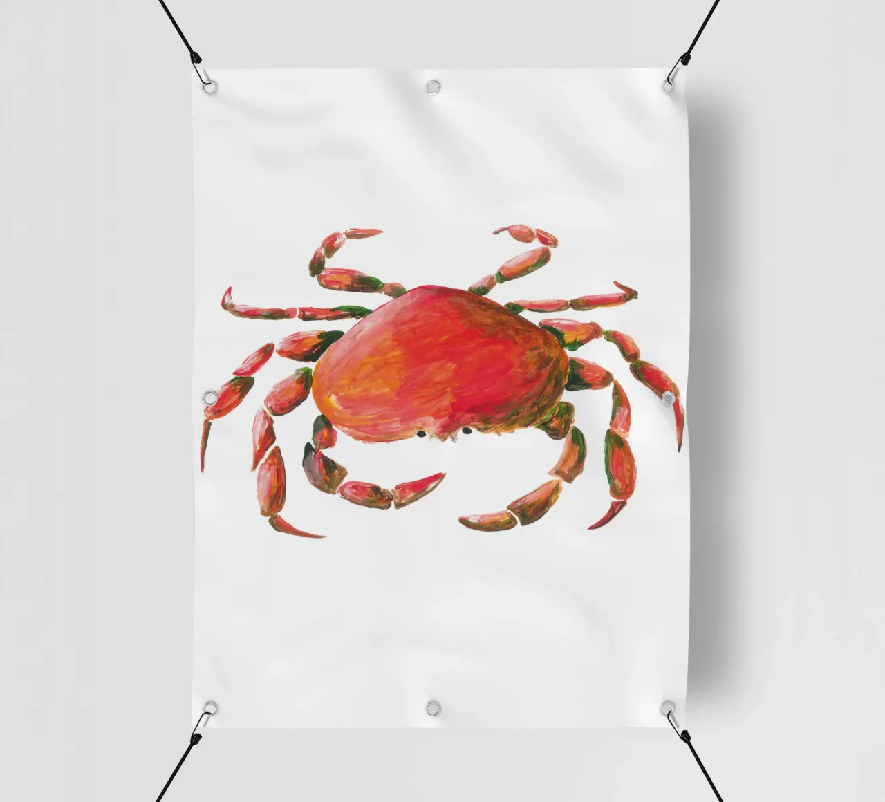 Crab telo in pvc da Femke Zwaan