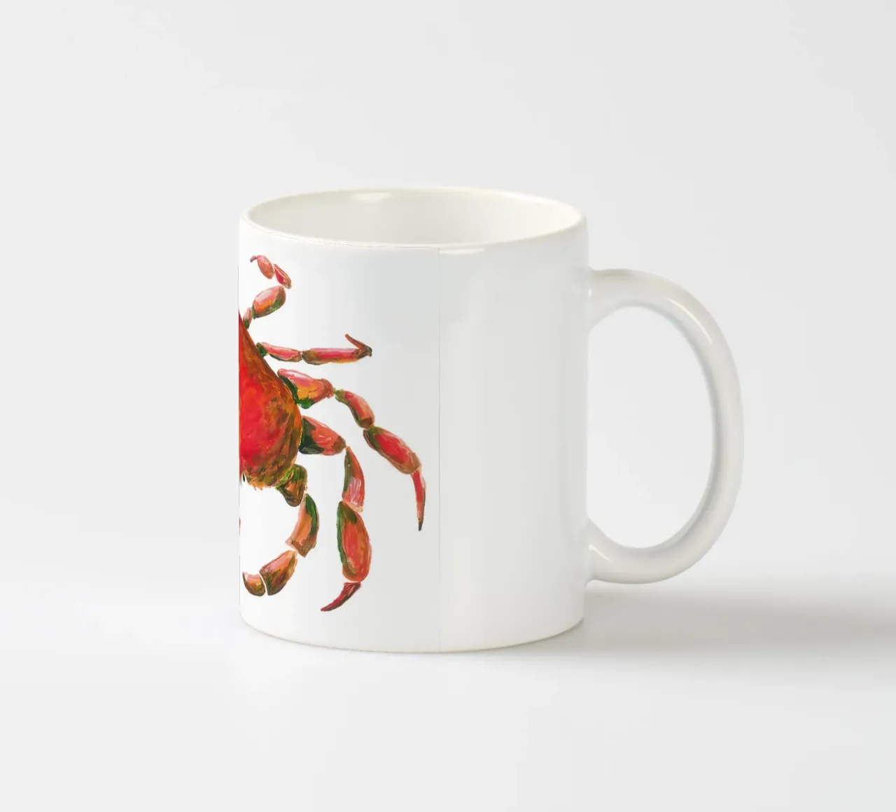 Crab tazza in ceramica da Femke Zwaan