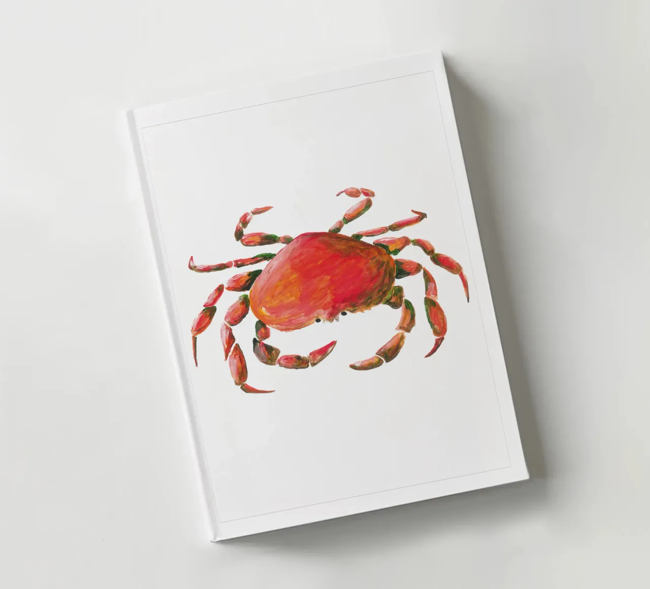 Crab notebook by Femke Zwaan