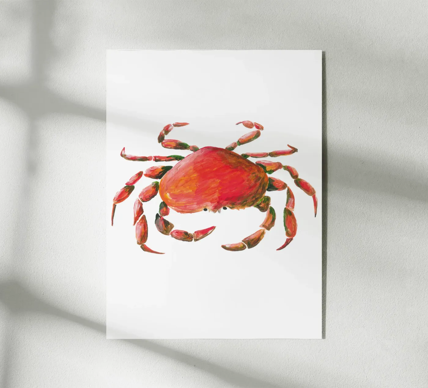 Crab plexiglas de Femke Zwaan