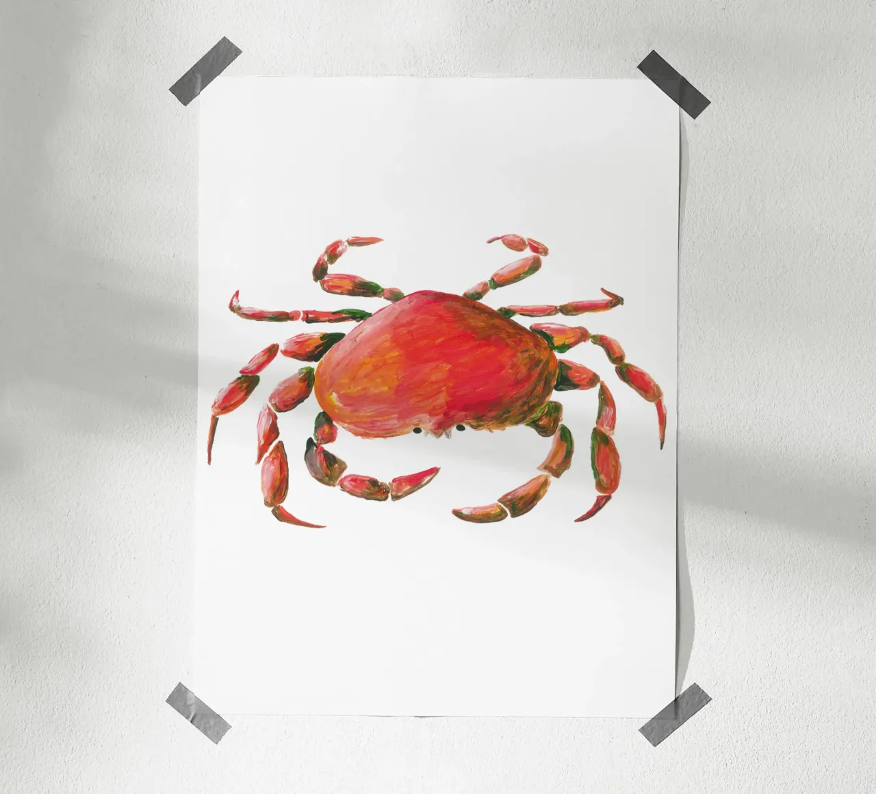 Crab carta hahnemühle da Femke Zwaan