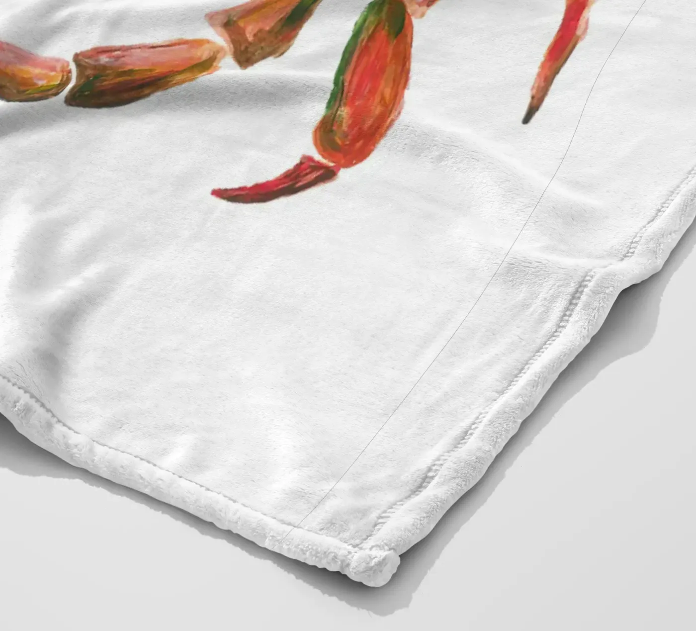 Crab Fleecedecke von Femke Zwaan