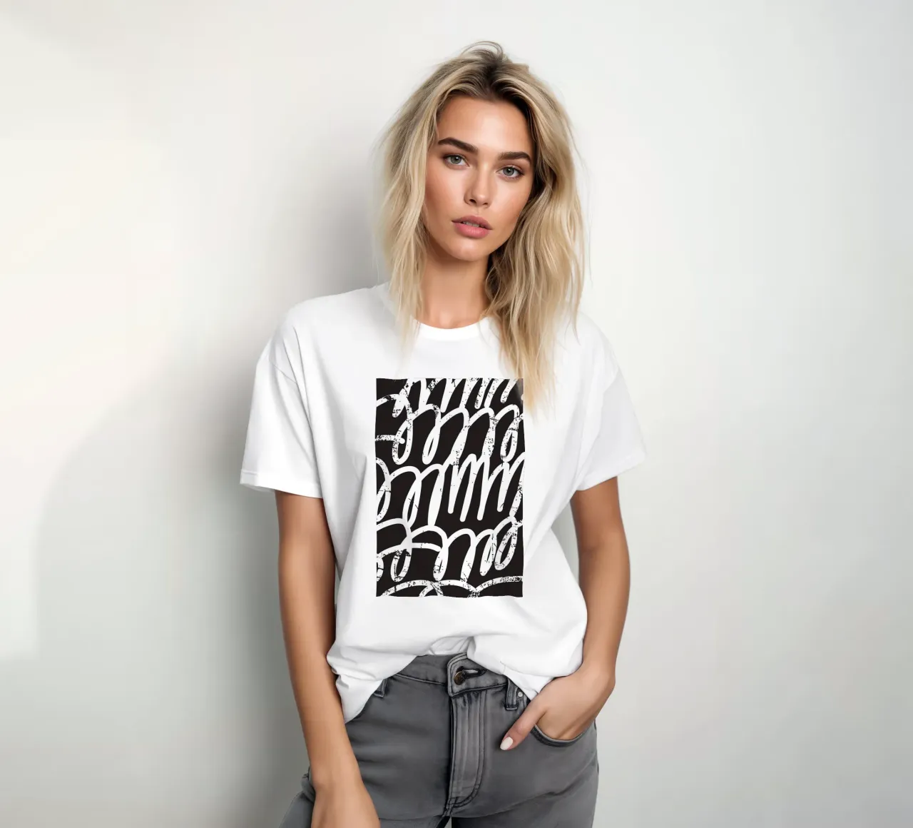 Illustration Scribble Art t-shirt da galihstudio