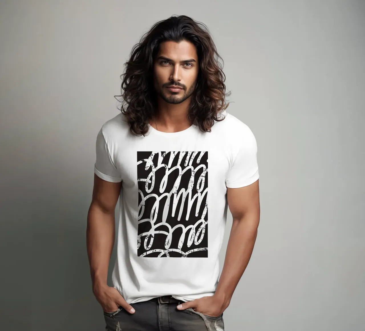 Illustration Scribble Art t-shirt da galihstudio