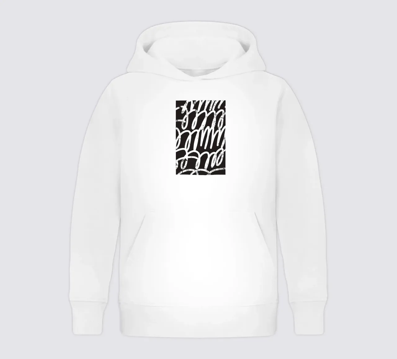 Illustration Scribble Art kids hoodie by galihstudio