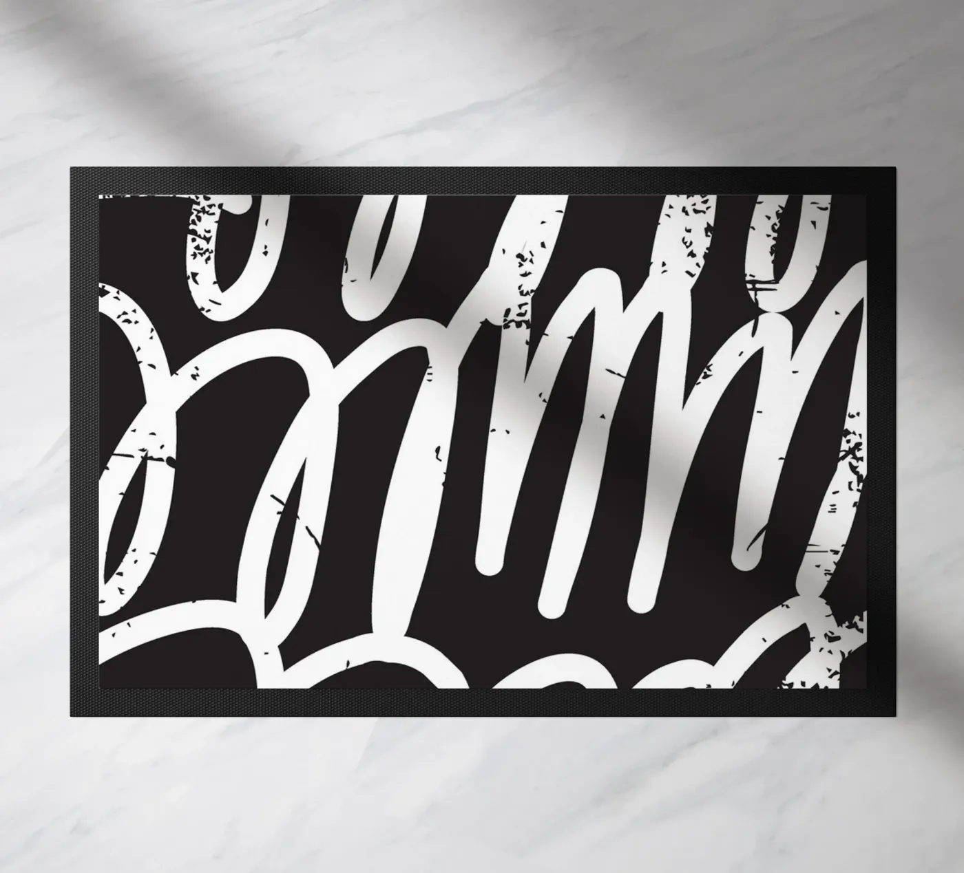 Illustration Scribble Art deurmat van galihstudio