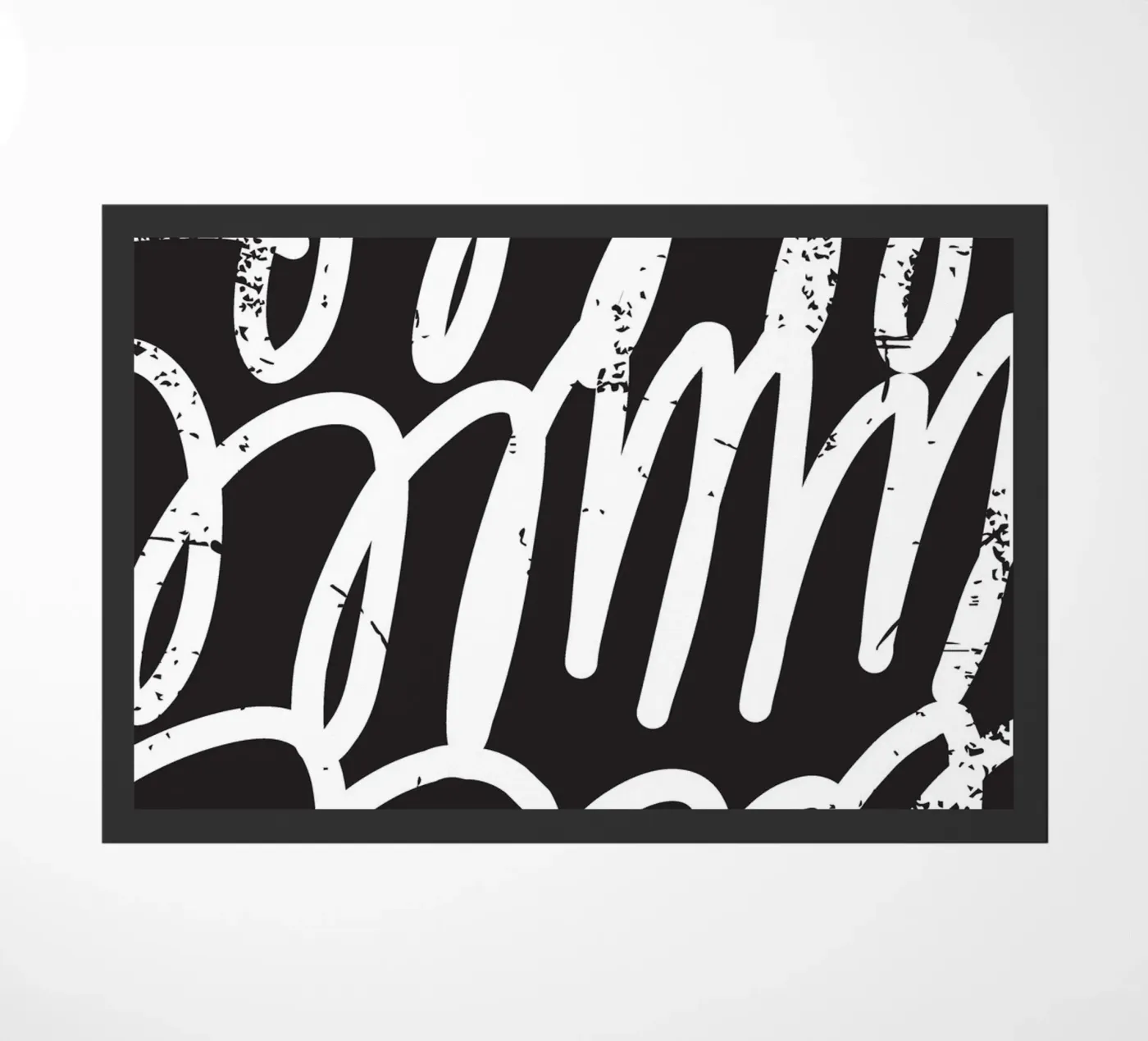 Illustration Scribble Art deurmat van galihstudio