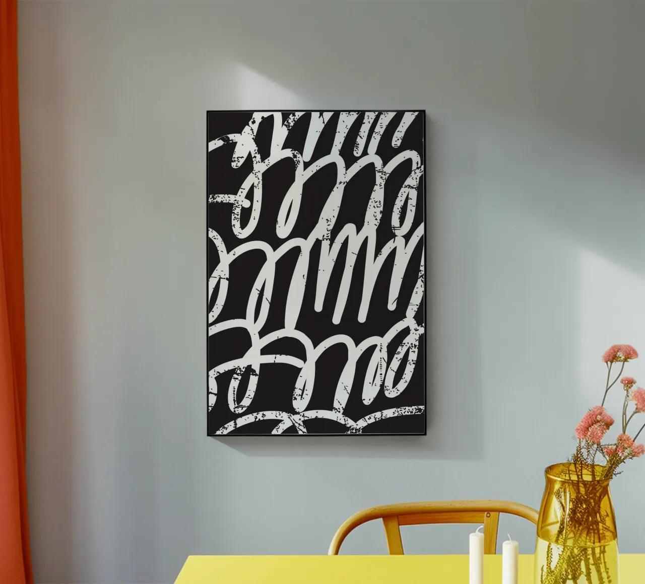 Illustration Scribble Art plexiglass da galihstudio