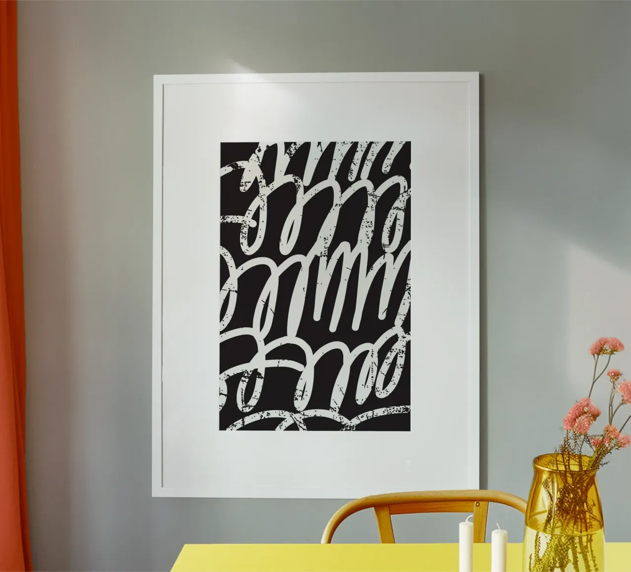 Illustration Scribble Art poster da galihstudio