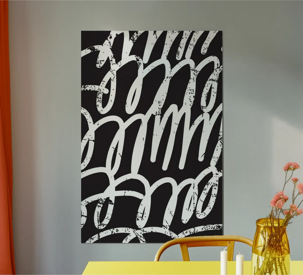 Illustration Scribble Art poster da galihstudio