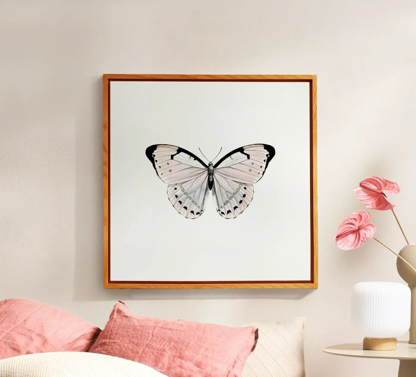 Papillion Rose plexiglass da Monika Strigel