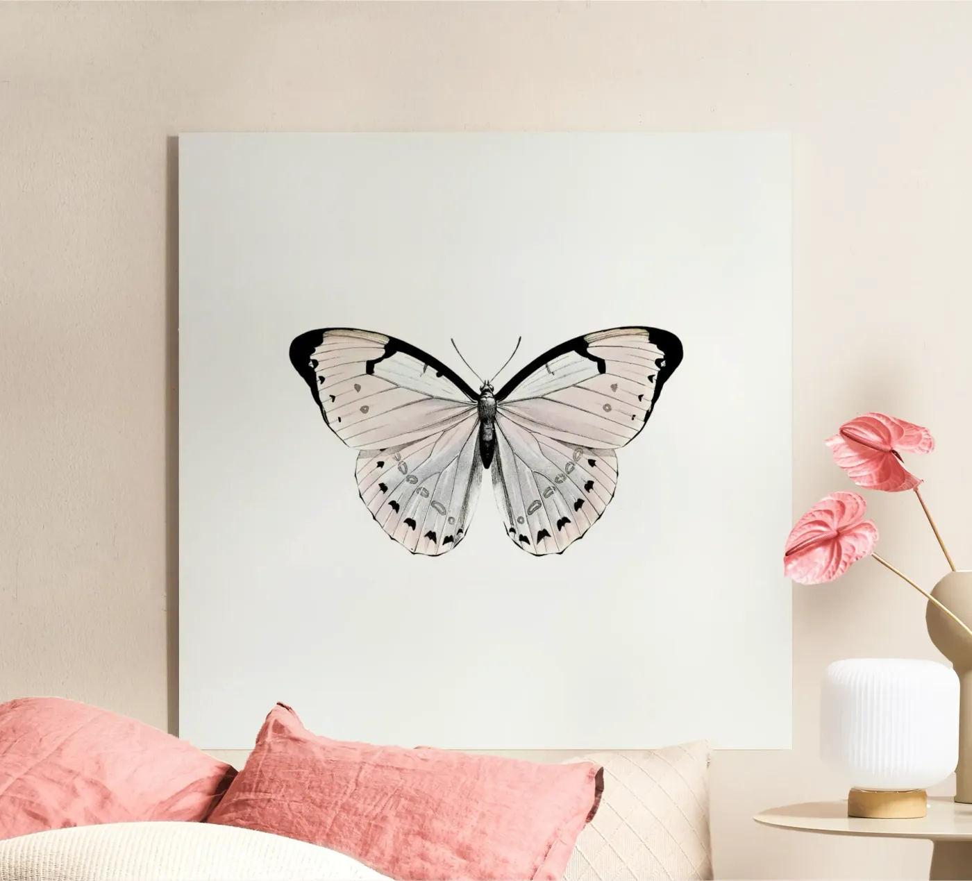 Papillion Rose plexiglass da Monika Strigel