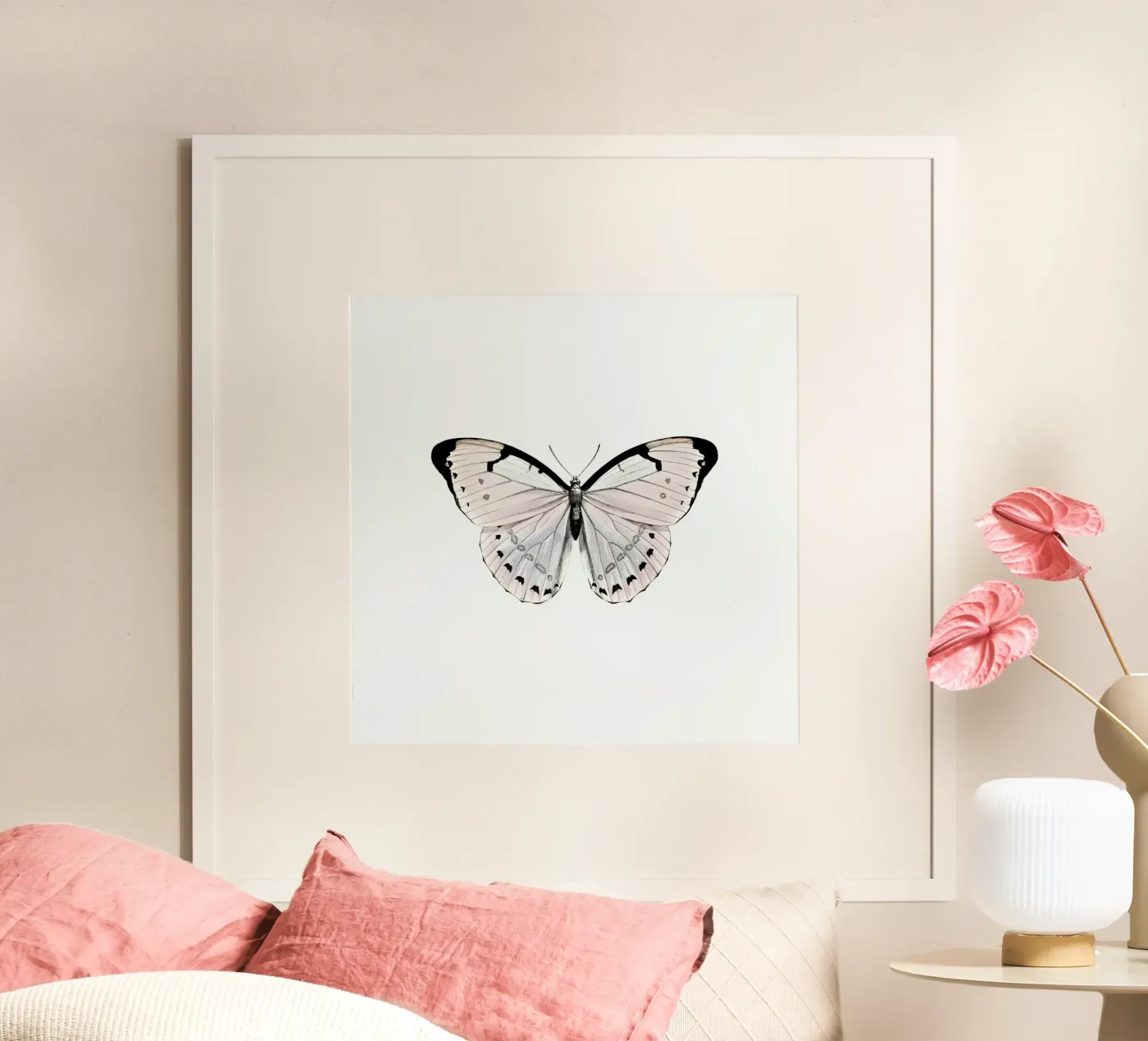 Papillion Rose poster da Monika Strigel