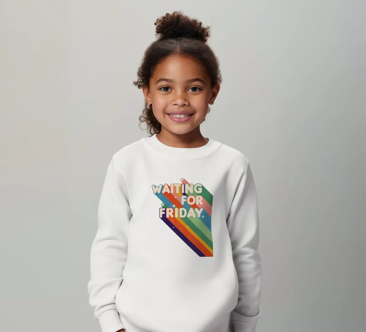 Aspettando il venerdì Retro Art felpa bambino da showmemars