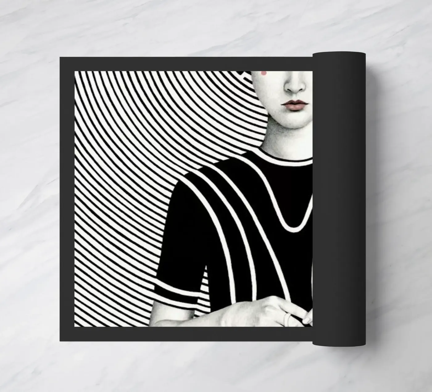 Mara doormat by Sofia Bonati