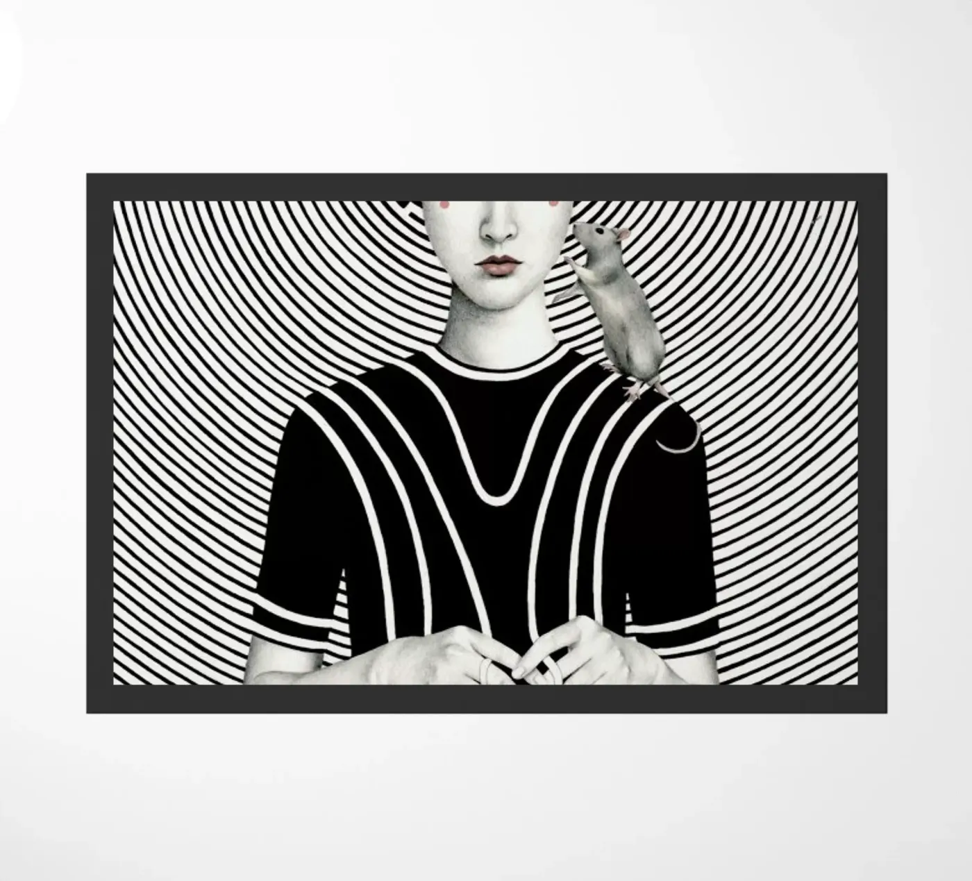 Mara doormat by Sofia Bonati