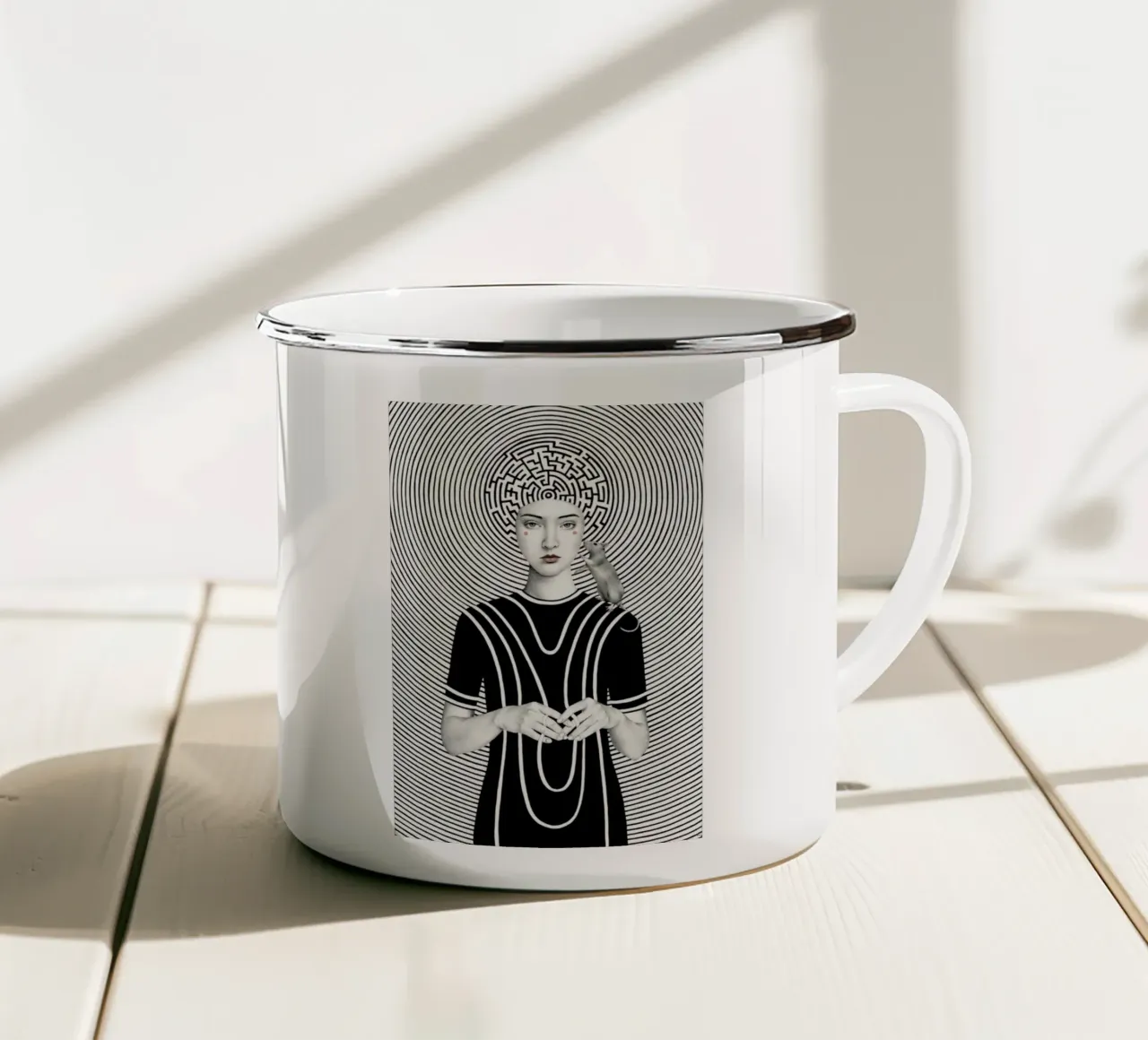 Mara taza de esmalte de Sofia Bonati