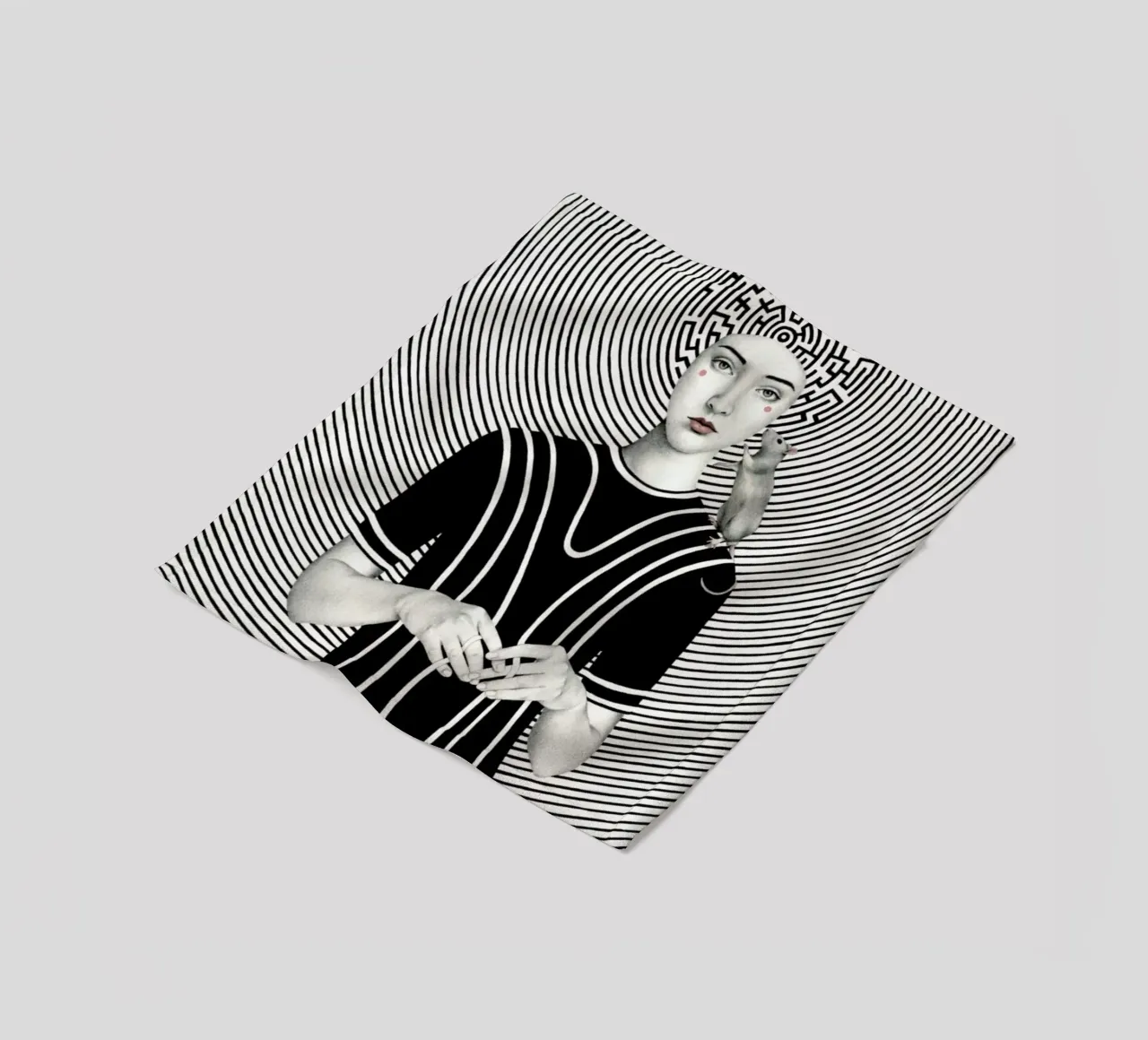 Mara fleecedeken van Sofia Bonati