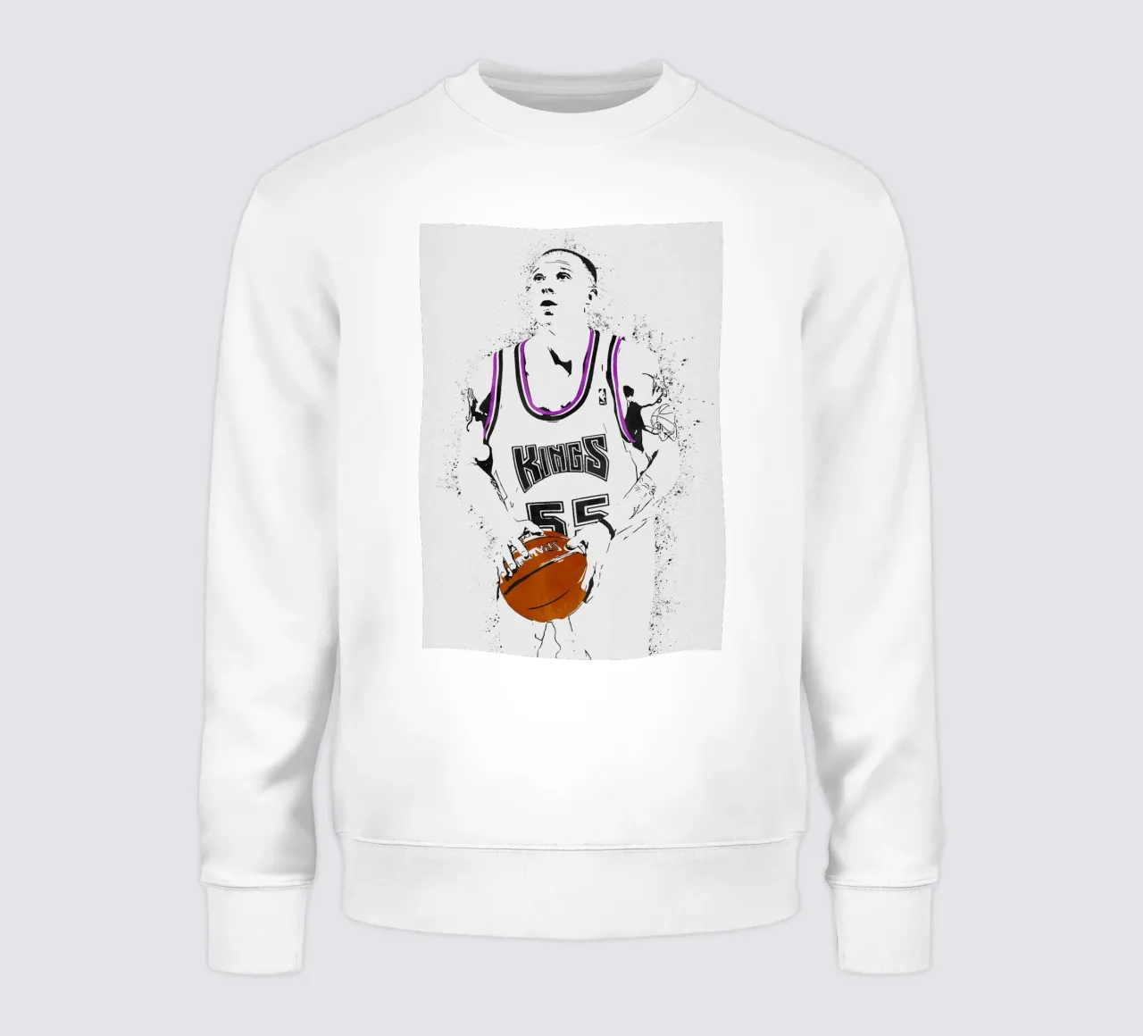 Jason Williams Sacramento Kings felpa da tenten