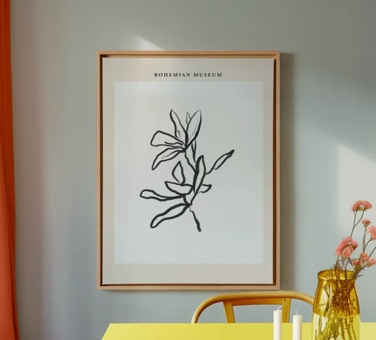 Art Bohemian No 16 tela da treechild