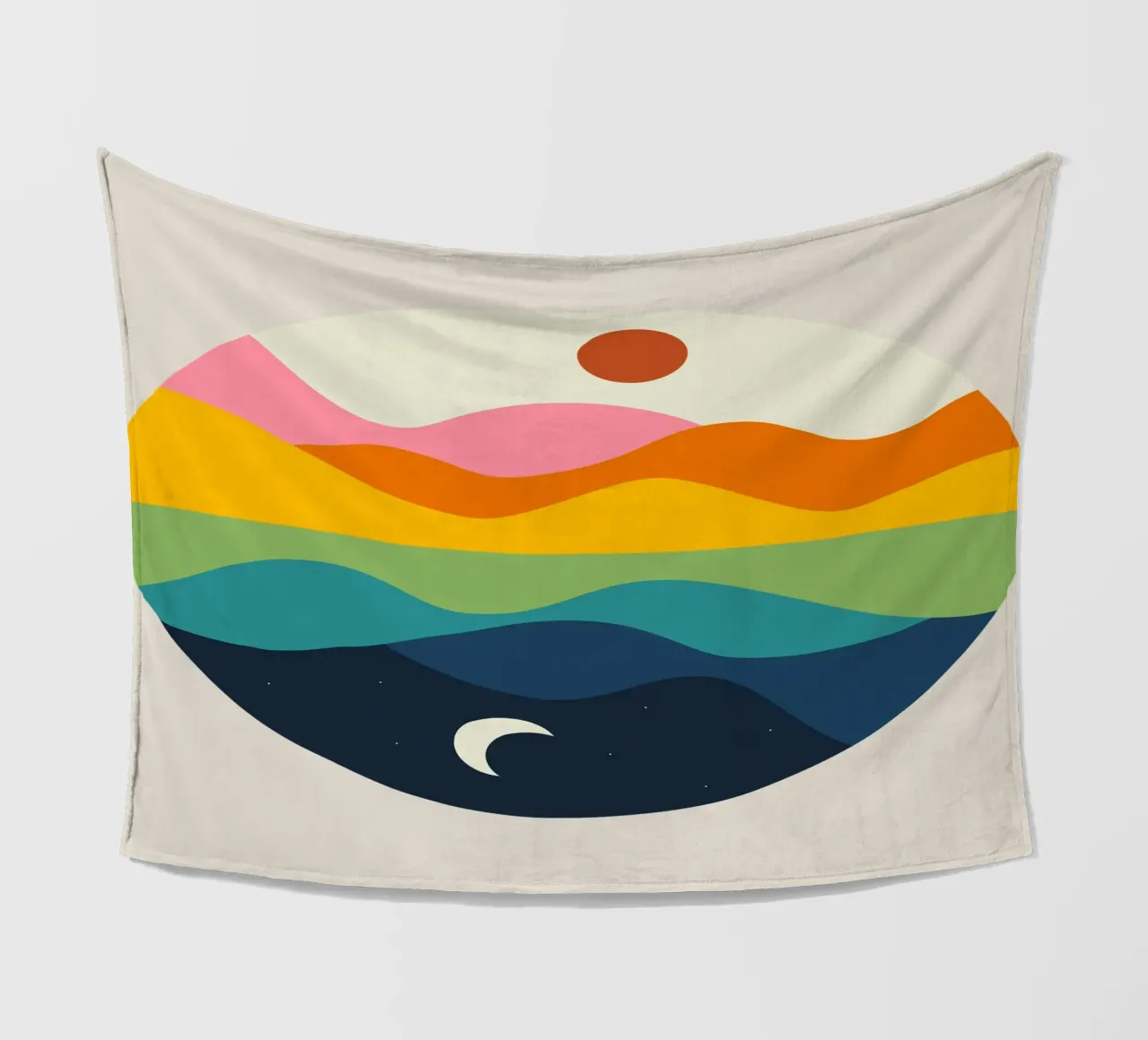 Mirror Fleecedecke von Andy Westface