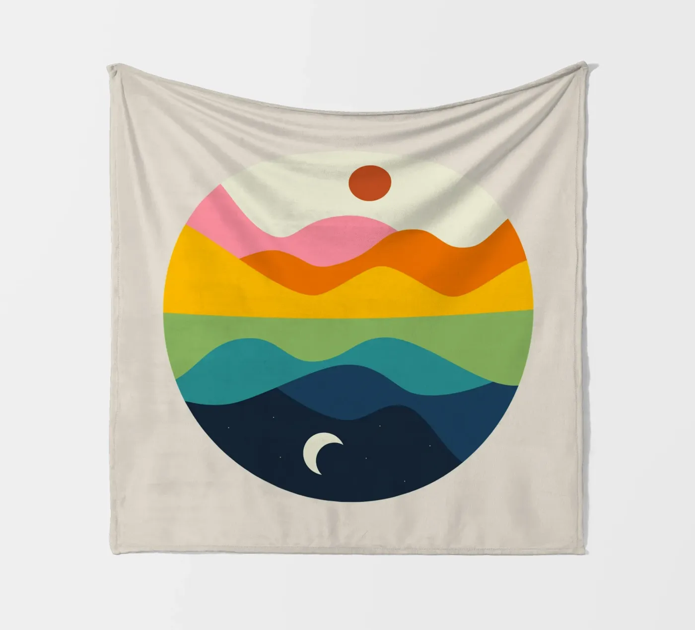 Specchio coperta in pile da Andy Westface