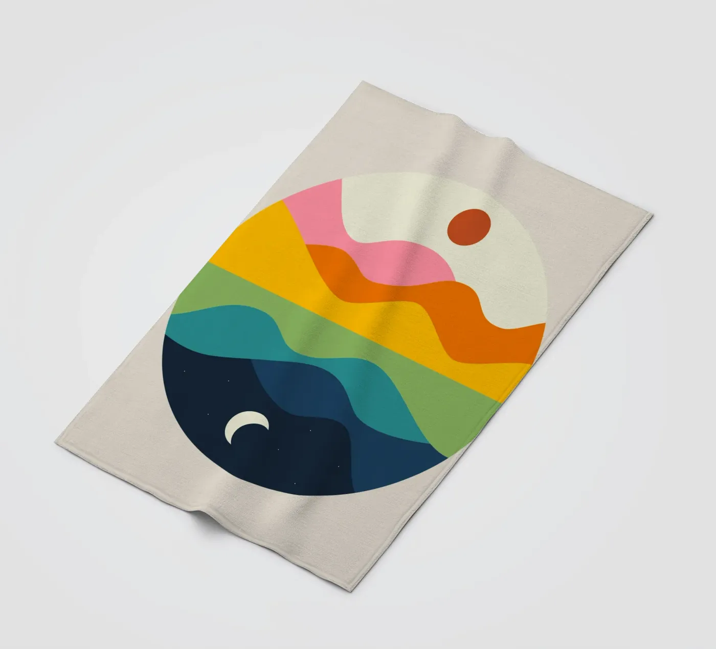 Specchio coperta in pile da Andy Westface